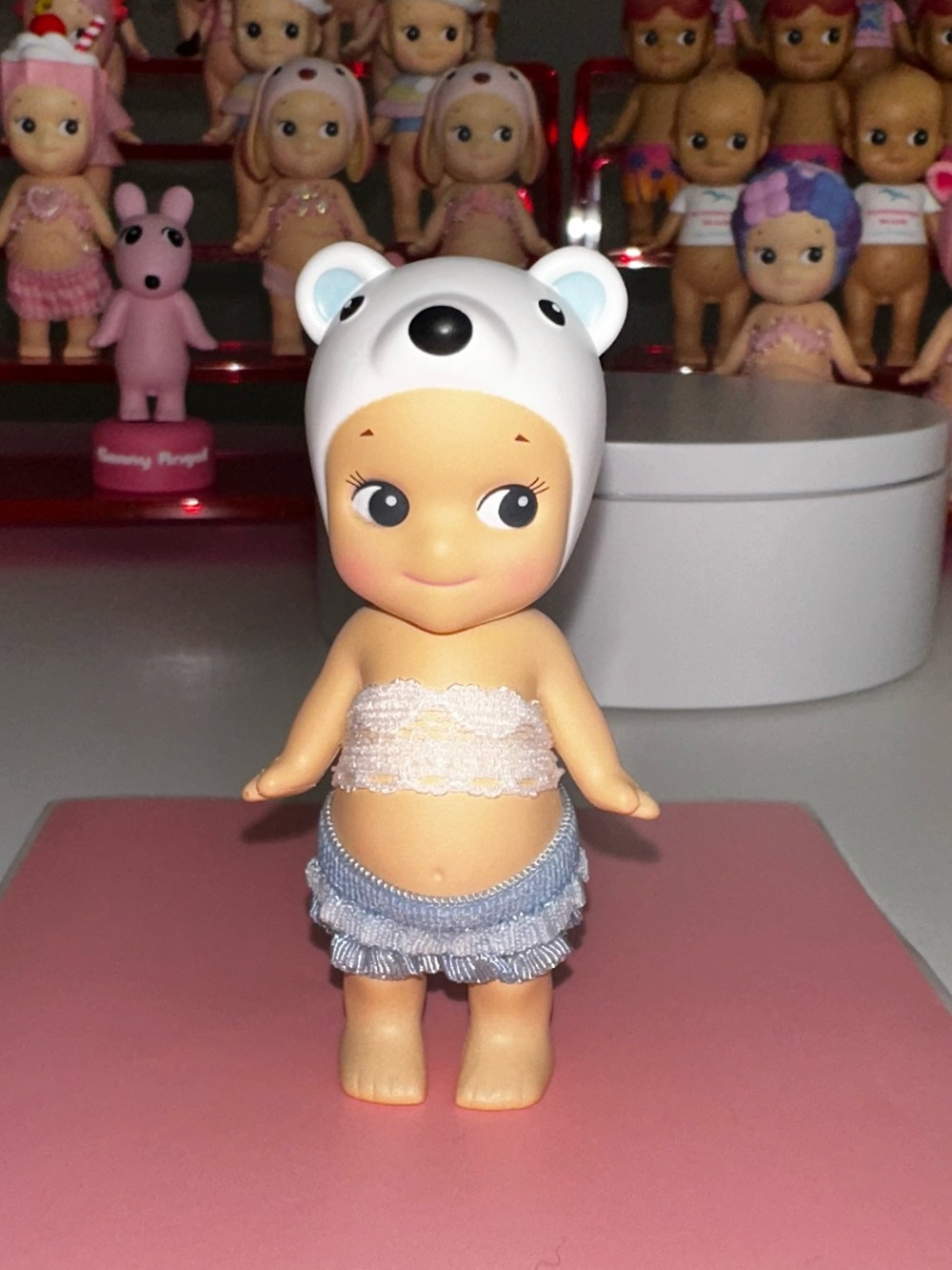 100% authentic Sonny Angel (White Bear) in outfit. Brand new